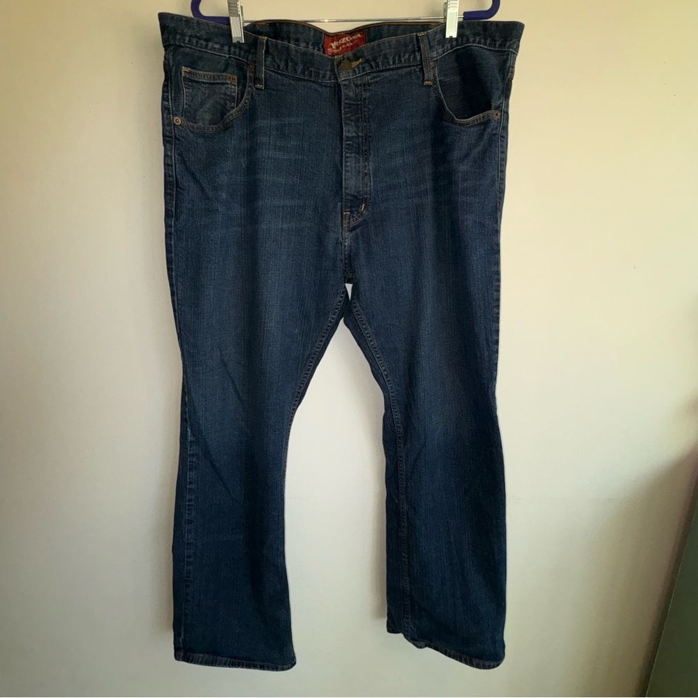 Arizona Jean Company Dark Blue Bootcut Jeans 42x32